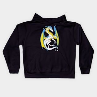 White Dragon Kids Hoodie